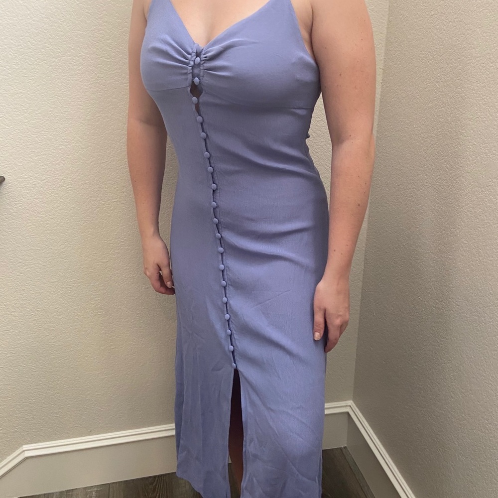 Lavender maxi dress